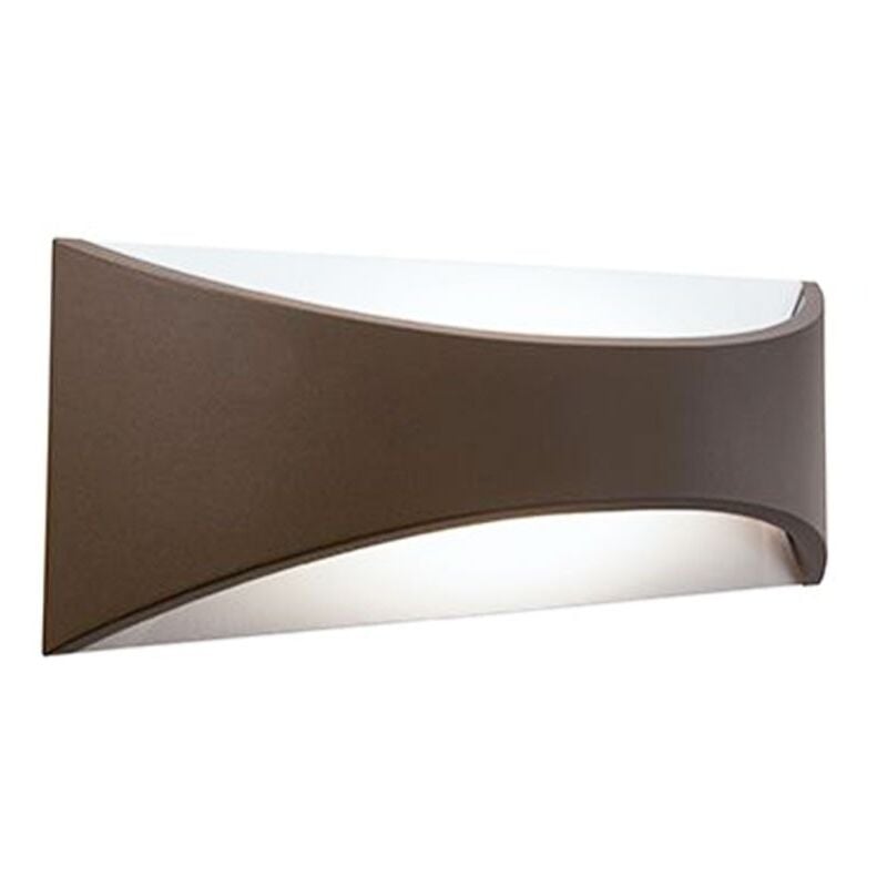 foto del prodotto sovil applique moon marrone grande a led 12w 4000k ip65 99108 27