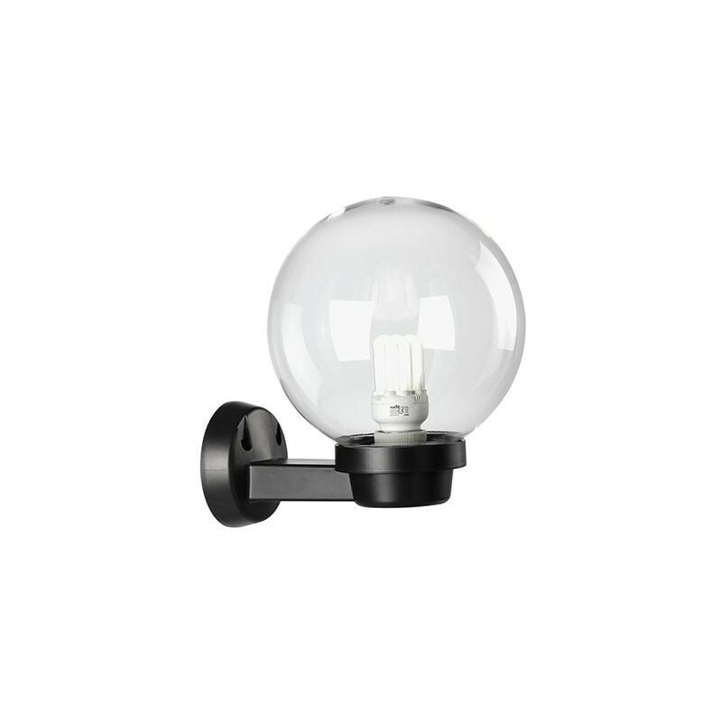 foto del prodotto sovil applique sf.chiara d.20 e27 linea globo nero