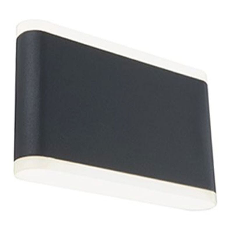 foto del prodotto sovil applique wave rettangolare grigio a led 14w 4000k ip54 99134 16