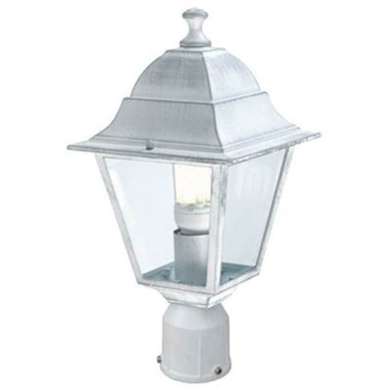 foto del prodotto sovil lampada testa palo old testapalo d.60 medio e27 bianco argento 601 37