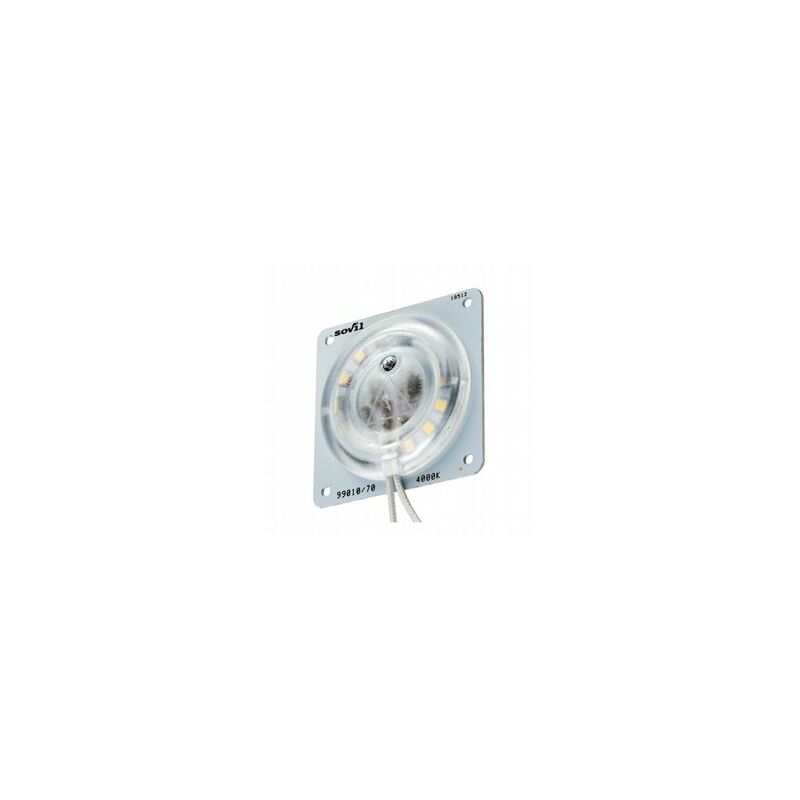 foto del prodotto sovil modulo led per lampade illuminazione con 15 led smd 2835 consumo 10w resa 100w classe di efficienza energetica f flusso luminoso 1070