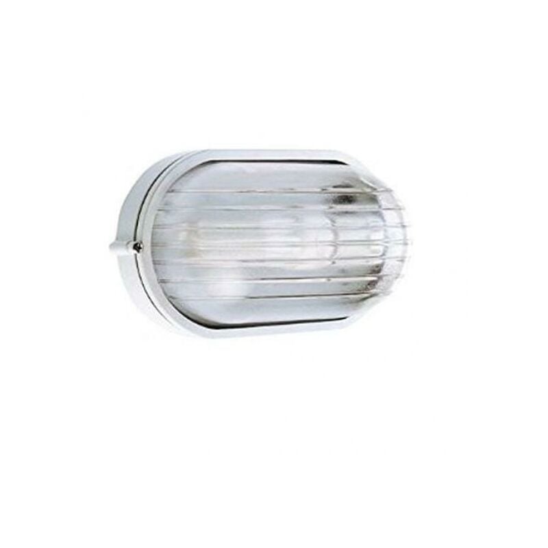 foto del prodotto sovil plafoniera piccola ovale industriale da parete illuminazione per esterni linea garden 700 02
