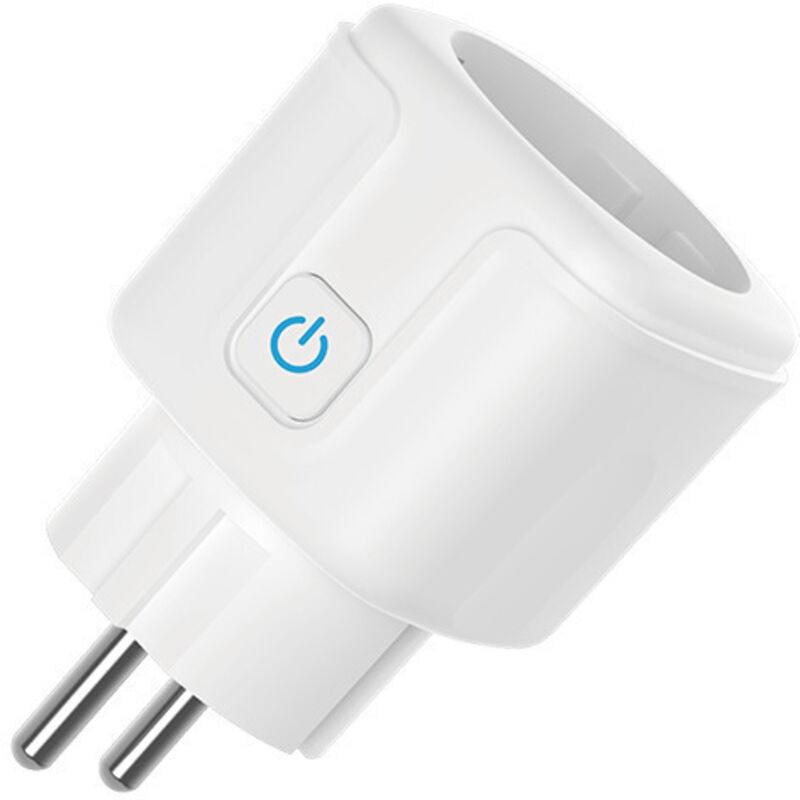 foto del prodotto sp21-4 presa intelligente wifi 16a - compatibile con alexa, google home, siri, controllo vocale, telecomando, timer e programmazione, non richiede