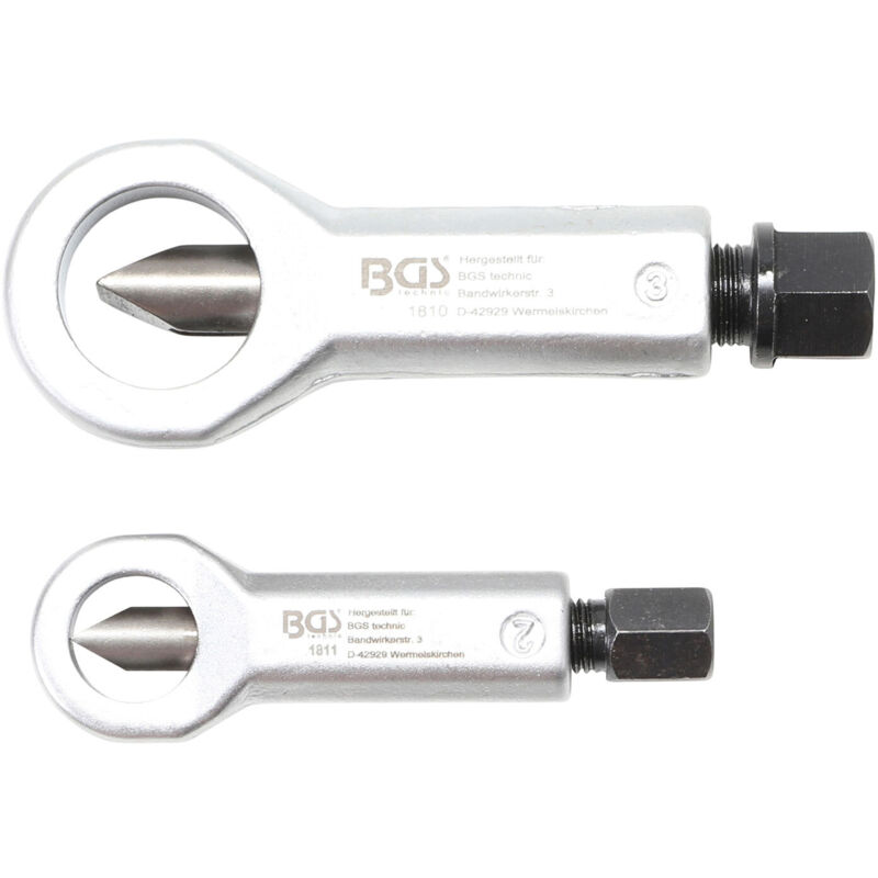foto del prodotto spaccadadi bgs technic set di 2 spaccadadi