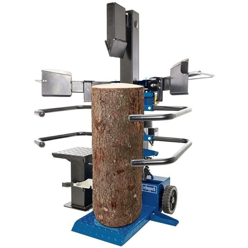foto del prodotto spaccalegna elettrico verticale 8 tonnellate 3150w scheppach compact 8t 230v