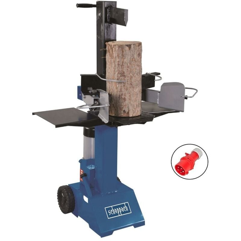 foto del prodotto spaccalegna elettrico verticale 8 tonnellate 3500w scheppach hl810 400v