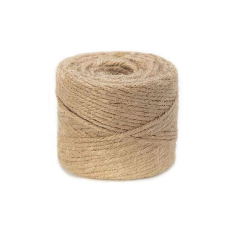 foto del prodotto spago di juta naturale 0,6 3, 40 metri, 200g