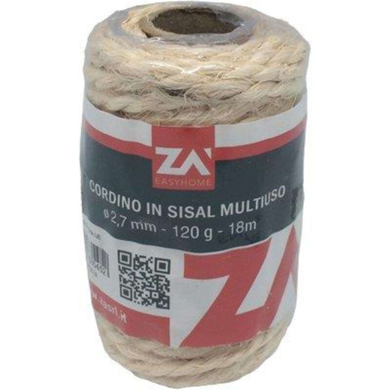 foto del prodotto spago sisal d.mm 2,7 l.mt 18 3 pezzi