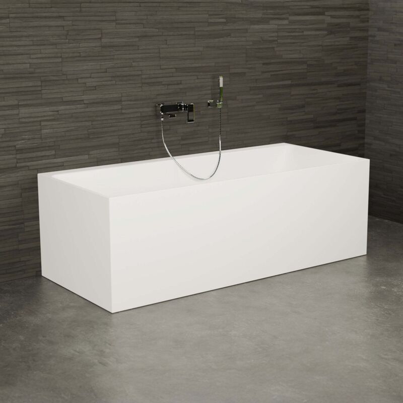 foto del prodotto spalina vasca freestanding cobalt 170 blanche bianco 170 x75 x56 cm, by