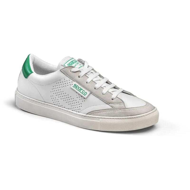 immagine 0 del prodotto sparco 0012b3bivd scarpa sneaker s time eco pelle unisex bianco verde 43