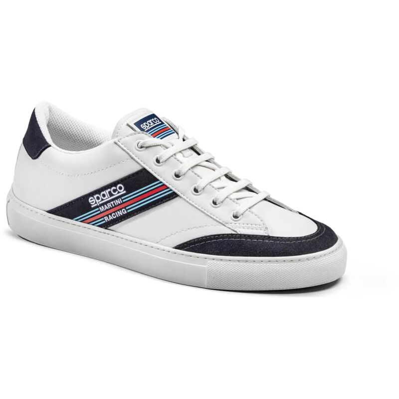 foto del prodotto sparco 0012b3mr scarpa sneaker s time martini racing eco pelle unisex bianco 46