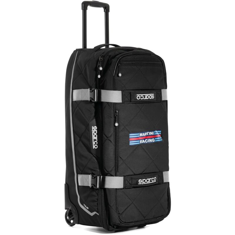 foto del prodotto sparco 016437mrsi borsone trolley tour martini racing nero grigio