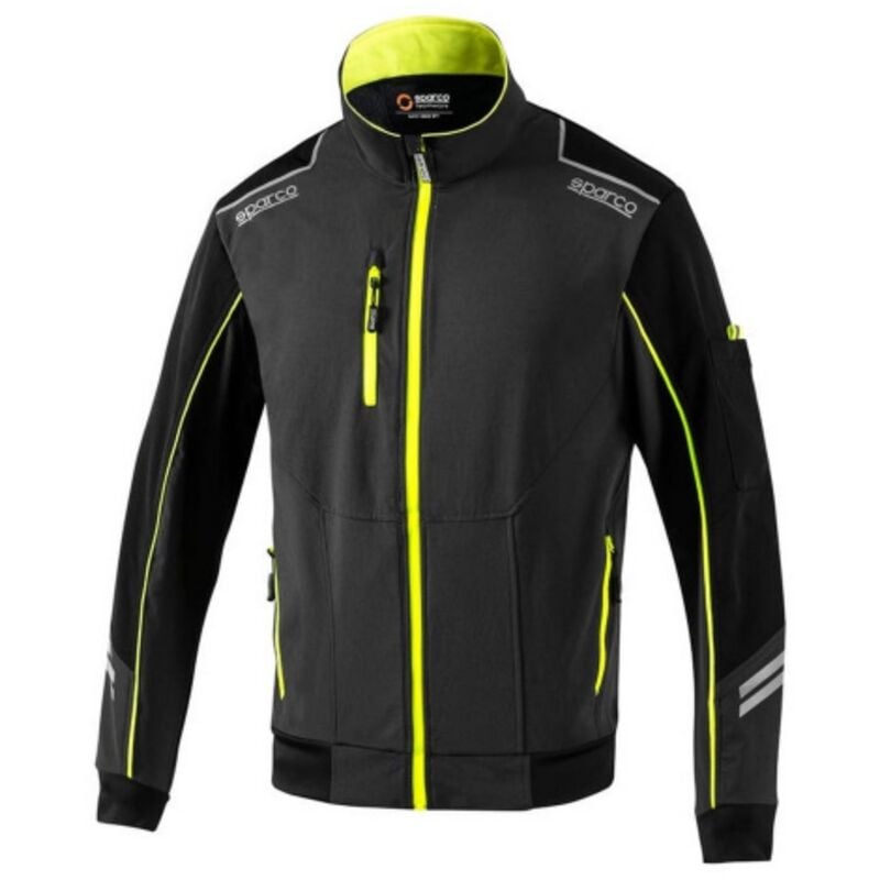 foto del prodotto sparco 02413gsgf giacca da lavoro tech light-shell austin grigio/giallo xl