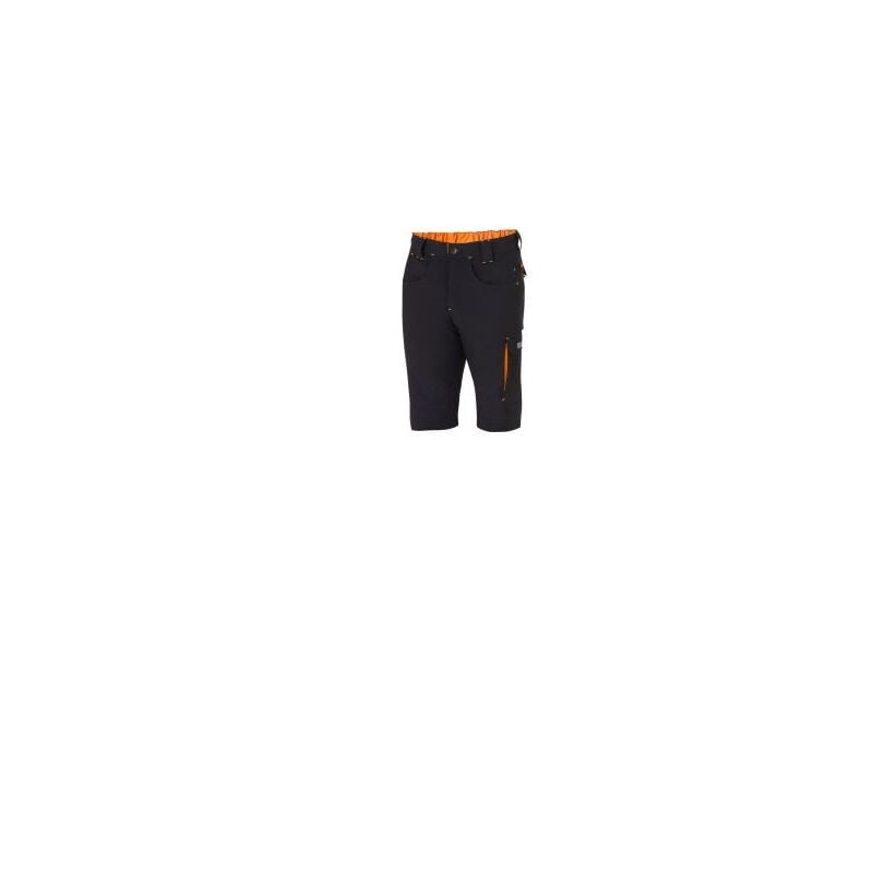 foto del prodotto sparco bermuda laredo black orange tg m