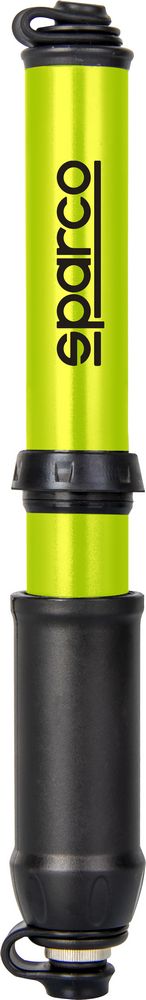 foto del prodotto sparco mini pompa gialla per bicicletta in alluminio