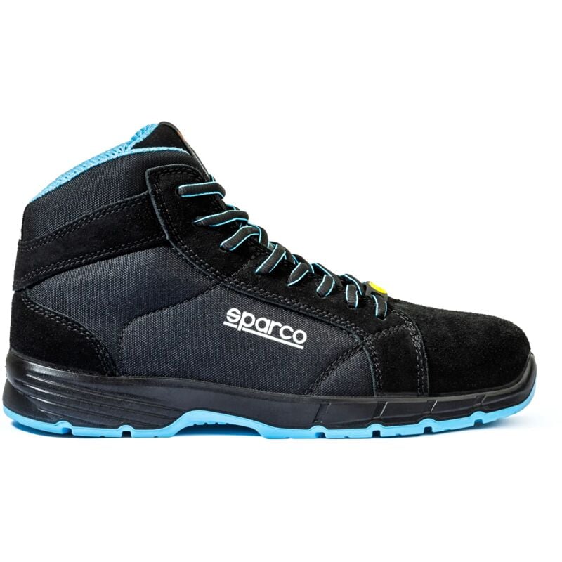 foto del prodotto sparco scarpe fargo s3p nero-azzurro n.40