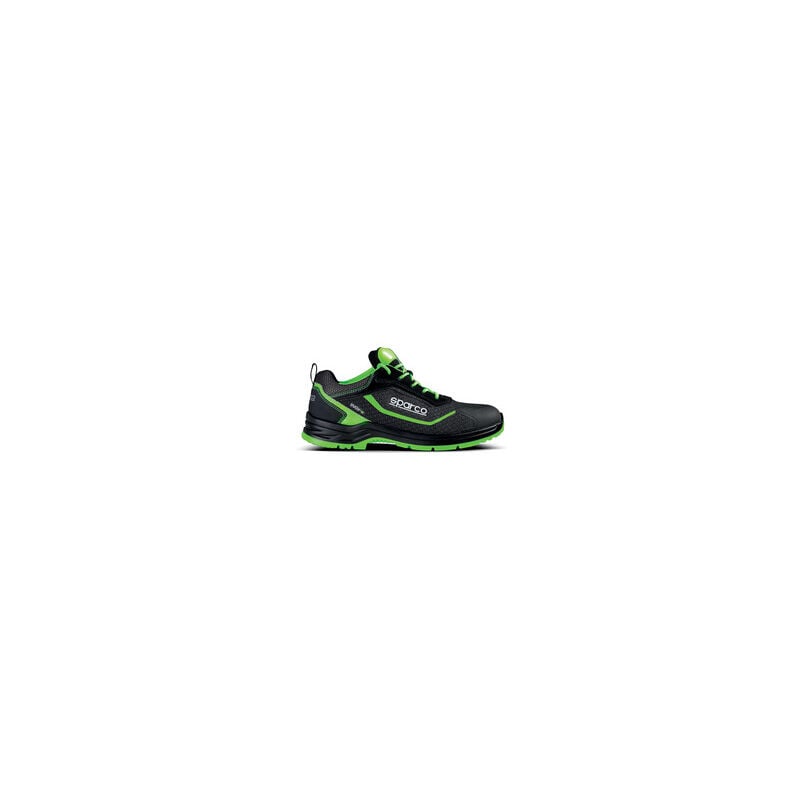 foto del prodotto sparco scarpe forester s3 nero verde fluo tg 38