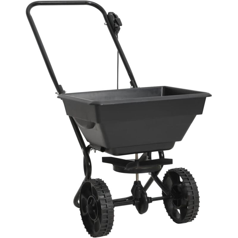 foto del prodotto spargisale a spinta in pvc e acciaio 92x46x70 cm 15 l vidaxl 117582