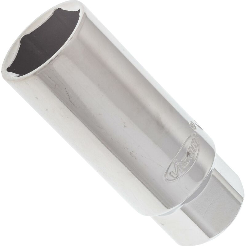 foto del prodotto spark plug socket v2120n attacco quadro, cavo, 3 8 di pollice 10 mm profilo esagonale esterno size 21 mm