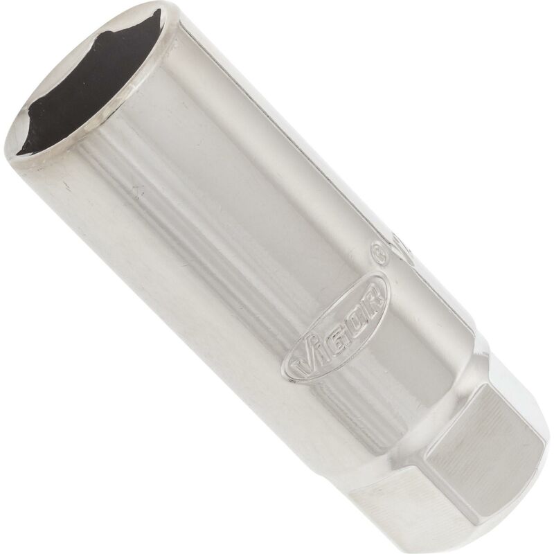 foto del prodotto spark plug socket v2613n attacco quadro, cavo, 3 8 di pollice 10 mm profilo esagonale esterno size 18 mm