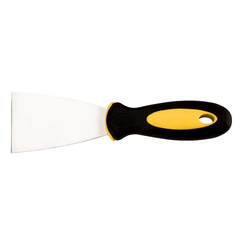foto del prodotto spatola acciaio inox 40 mm manico bicomponente