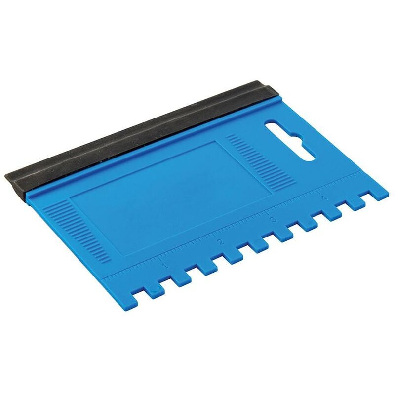 foto del prodotto spatola dentata combinata 125 x 95 mm, 6 mm denti