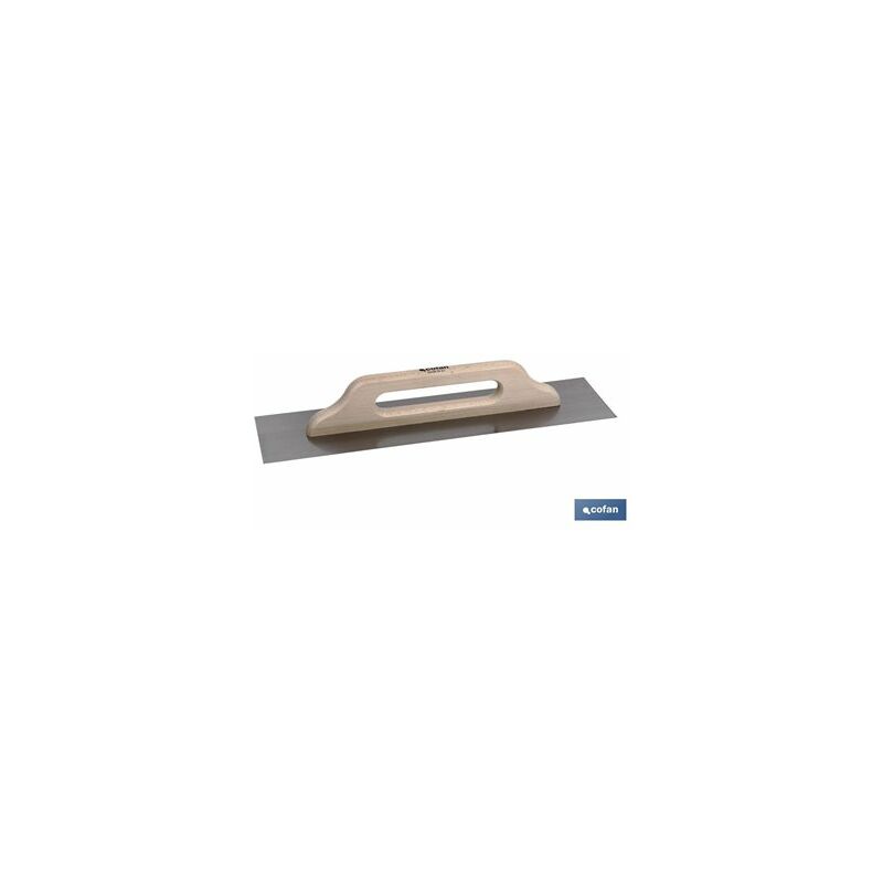 foto del prodotto spatola extra lunga extra flessibile per microcemento 500x120x0,4 mm