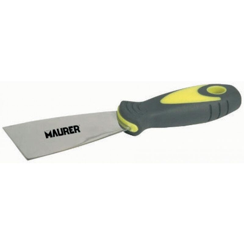foto del prodotto spatola manico gomma mm. 40 inox maurer 91181 maurer