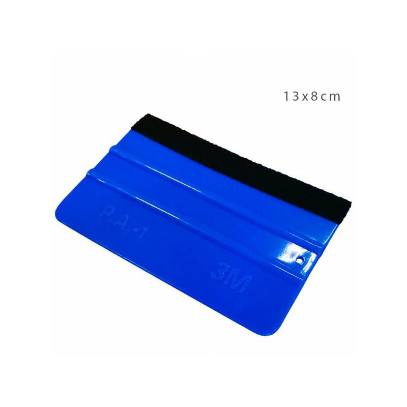 foto del prodotto spatola per applicazione pellicole 3m p.a.1 blu morbida 13x8cm