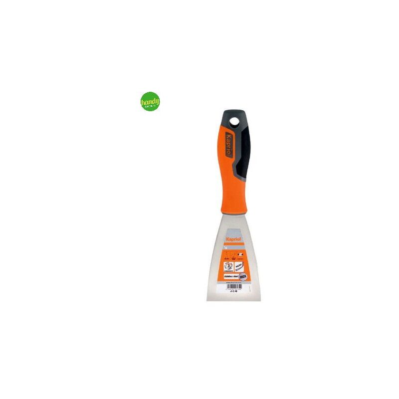 foto del prodotto spatola per stucco kapriol manico in progrip lama 8cm