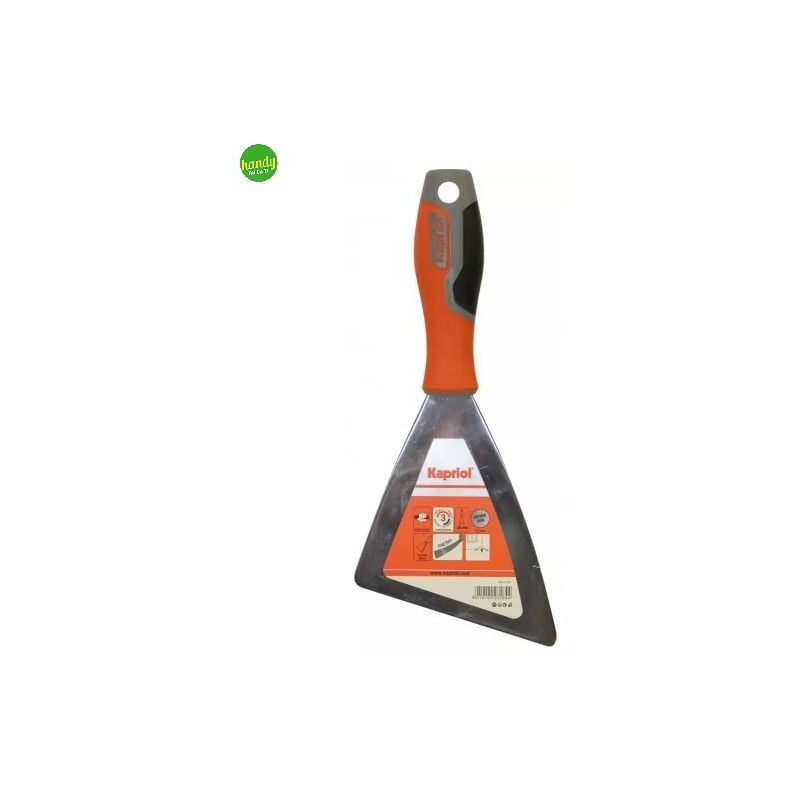 foto del prodotto spatola per stucco obliquo kapriol manico in progrip lama 12cm