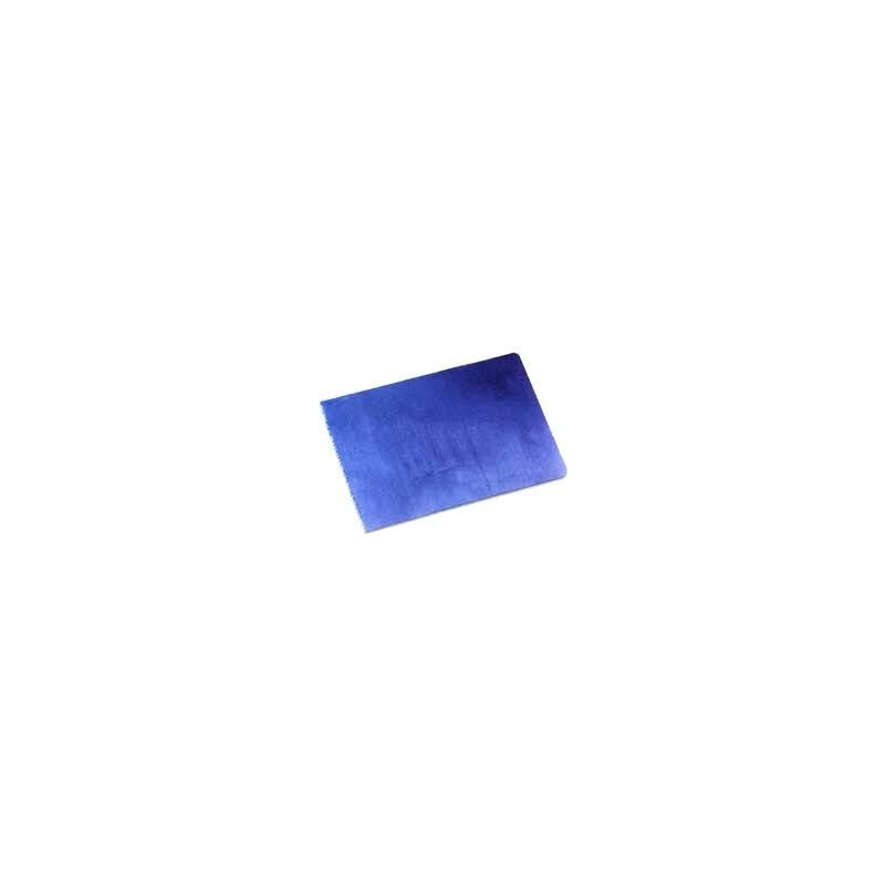 foto del prodotto spatola plastica carrozziere 20mm dentata blu