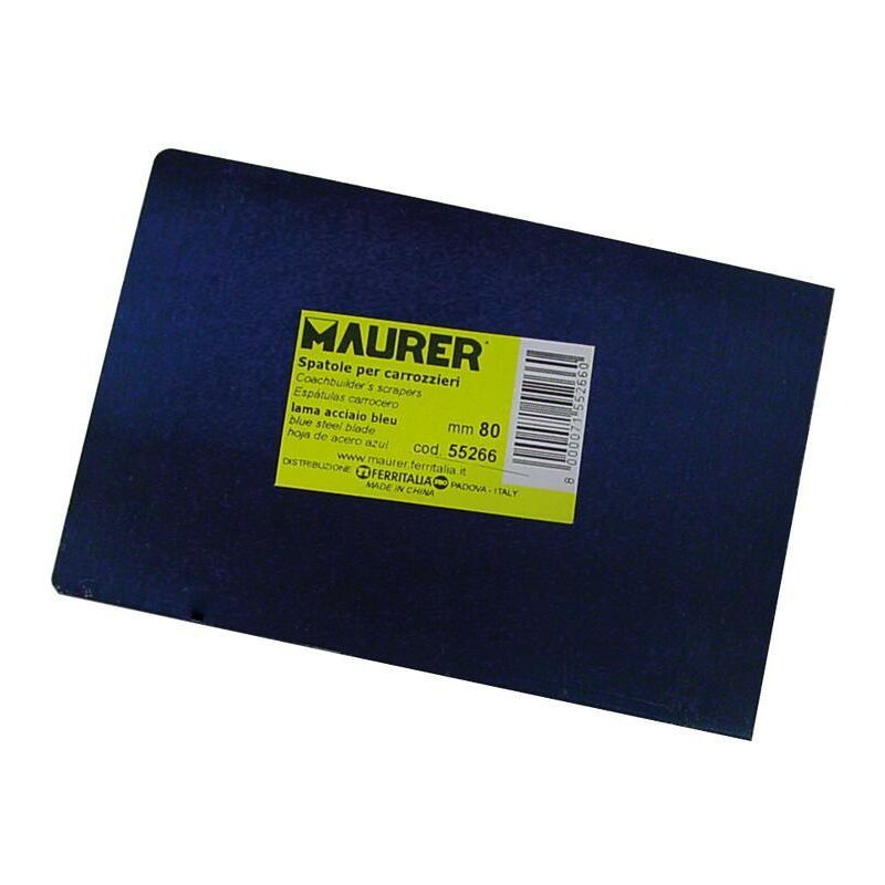 foto del prodotto spatola rettangolare lama blu misura 30 mm maurer cf. 6 pz
