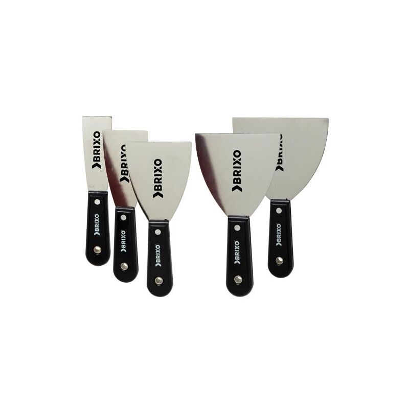 foto del prodotto spatole brixo inox c manico plast. cm 4
