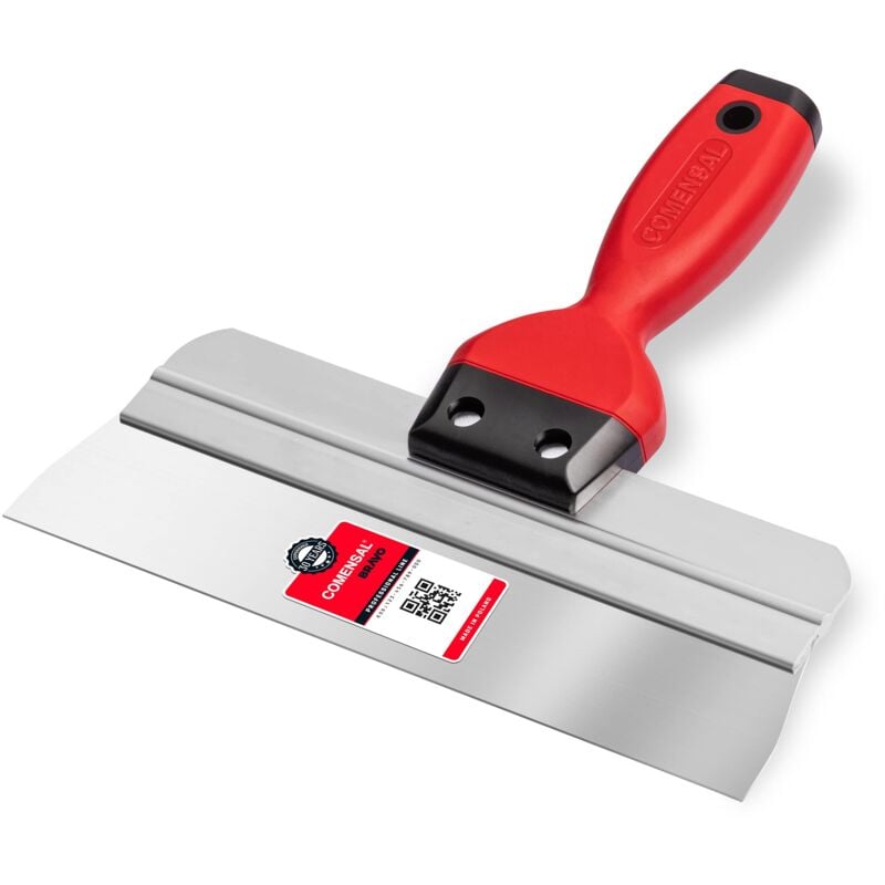 foto del prodotto spatole per stucco 250 mm frattazzo per stucco spatole per facciate spatole in acciaio inox spatole in acciaio inossidabile spatola larga
