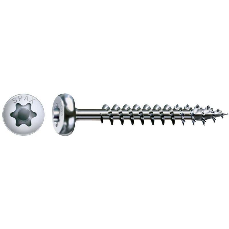 foto del prodotto spax 0201010500705 vite da legno 5 mm 70 mm t star plus acciaio wirox 200 pz.
