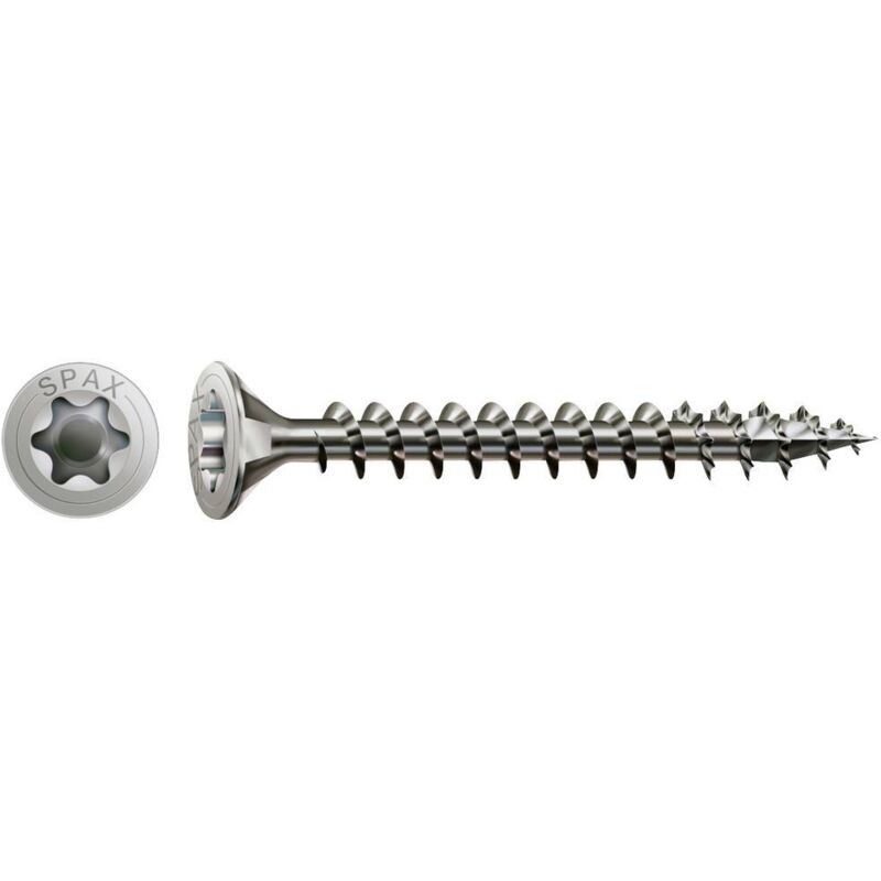 foto del prodotto spax 1197000350163 vite da legno 3.5 mm 16 mm t star plus 88091 acciaio inox a2 200 pz.