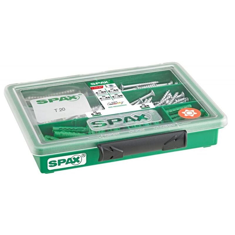 foto del prodotto spax set di viti wirox con tasselli di ancoraggio,1 stk. scatola s