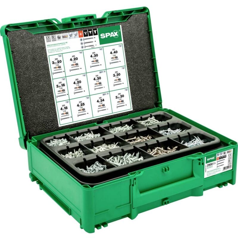 foto del prodotto spax systainer t loc m belbau 5000009172011 kit di viti 1 kit