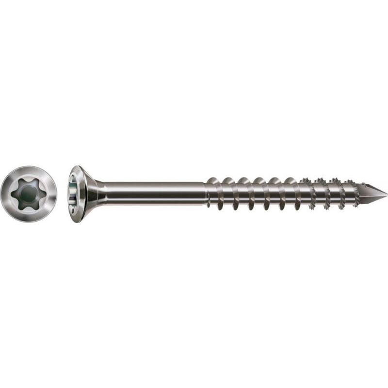 foto del prodotto spax vite per facciate in acciaio inox a2, testa extra piccola,4 x 60 mm,100 stk. scatola di cartone xl