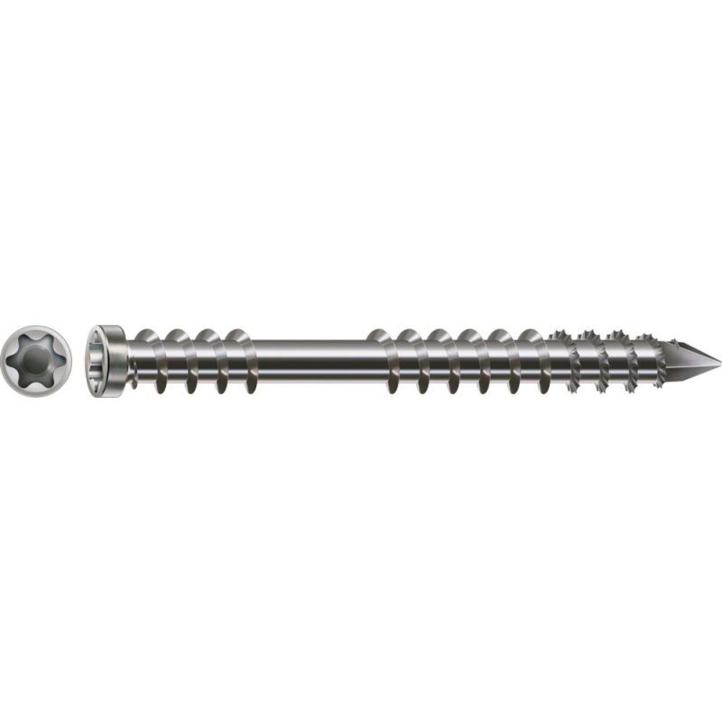 immagine 0 del prodotto spax vite per terrazza acciaio inossidabile a2, 5 x 70 mm,100 stk. scatola di cartone xl