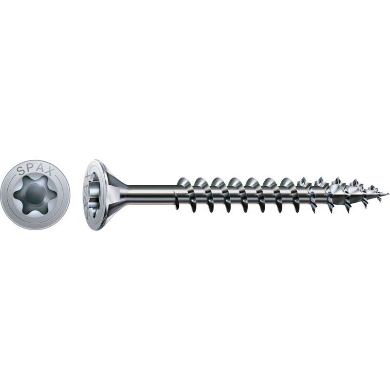 foto del prodotto spax vite universale wirox , 5 x 80 mm , 200 stk. scatola di cartone l