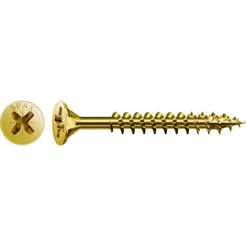 foto del prodotto spax - vite universale yellox,5 x 80 mm,100 stk. - scatola di cartone xl