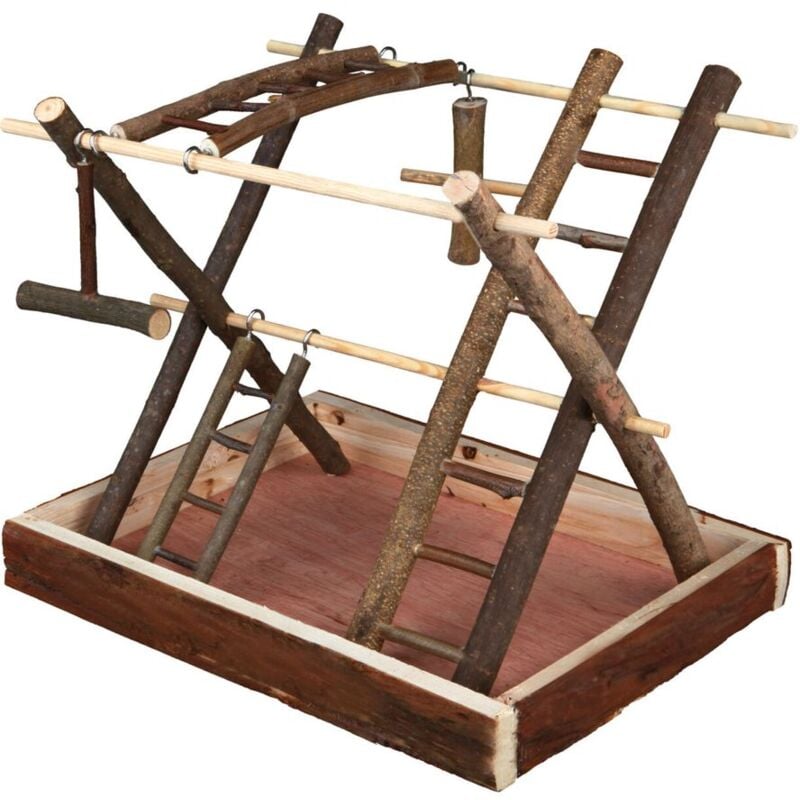 foto del prodotto spazio gioco natural living 35x27x30cm per uccelli