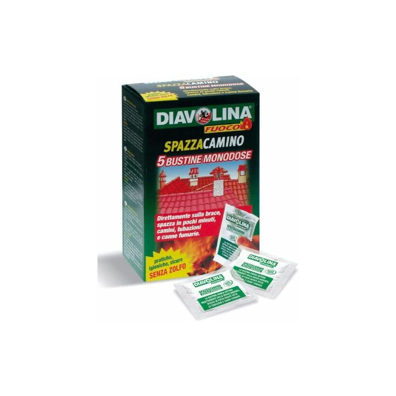 foto del prodotto spazzacamino 5 bustine 50 gr. diavolina
