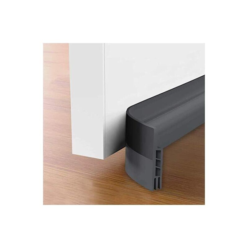 foto del prodotto spazzaporta e guarnizione antispiffero nuova spazzata isolante installazione rapida , ideale per l isolamento dal freddo, dal rumore e