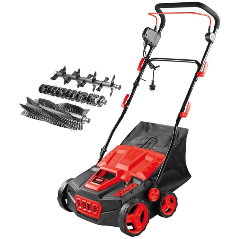 foto del prodotto spazzatrice, arieggiatrice, scarificatore elettrico valex twister 1800 larghezza lavoro 38 cm 1800 w