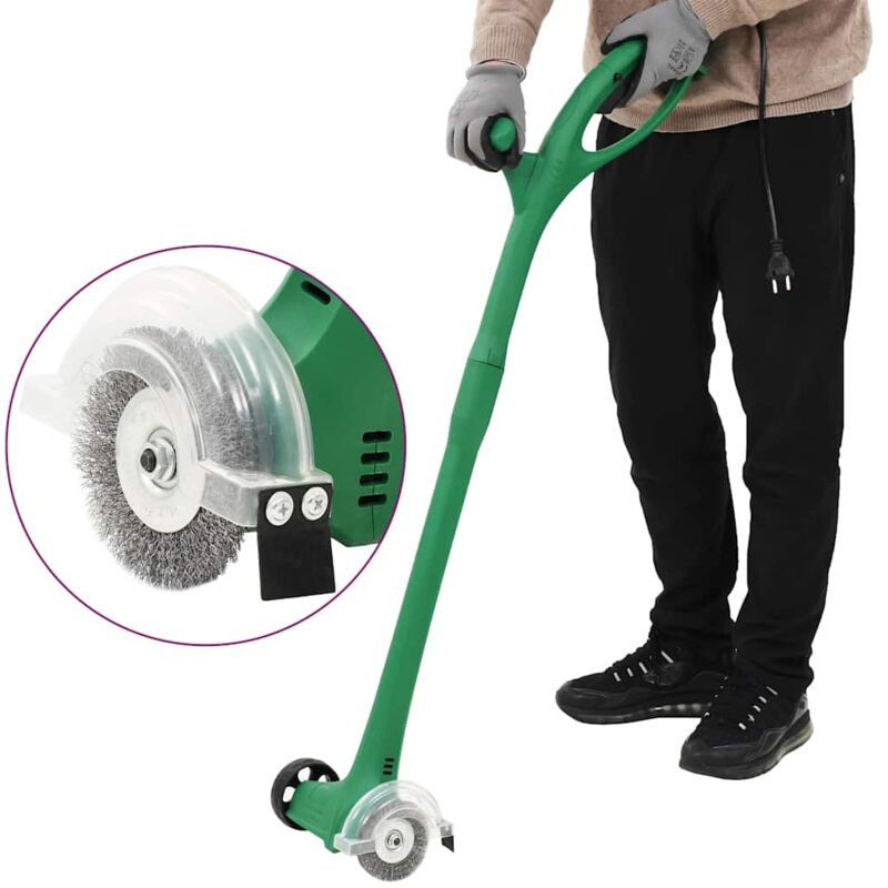 foto del prodotto spazzatrice elettrica per erbacce 140 w verde vidaxl