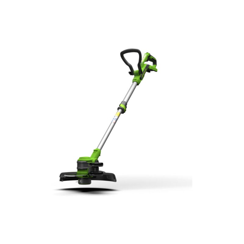 foto del prodotto spazzatrice telescopica 33cm 40v greenworks senza batteria o caricatore g40lt33