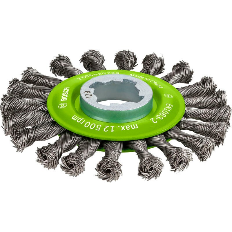 foto del prodotto spazzola a disco in acciaio inossidabile pro heavy x-lock, 115 x 0,5 mm